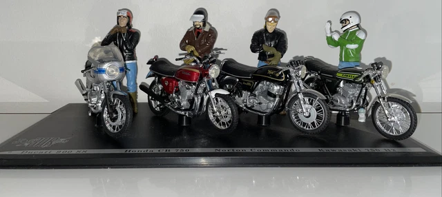 JOE BAR TEAM par Solido 4 motos au 1/18 EUR 41,50 - PicClick FR