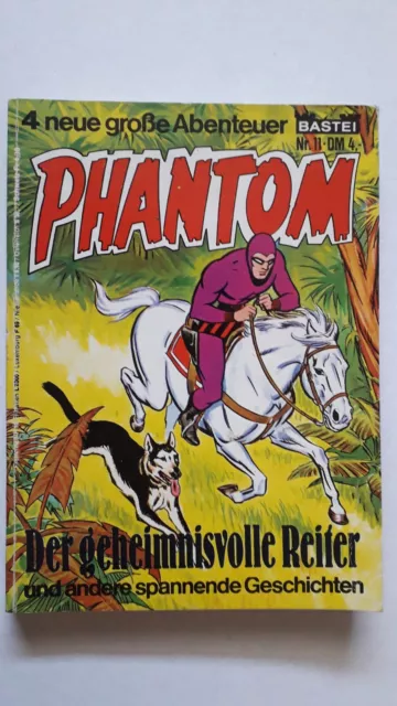 Phantom Nr.11 - Z1-2 Krimi Thriller Abenteuer COMIC-TASCHENBUCH BASTEI Lee Falk