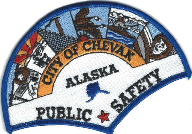 ALASKA - CITY of Chevak Public Safety patch $8.00 - PicClick