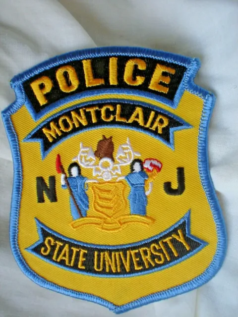 F1 One Sew On  Cloth Patch Approx 10 Cm Montclair Stste University
