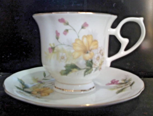 TANG SHAN ROYAL WESSEX CLEMENTINE CUP and SAUCER EXCELLENT