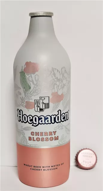 BUDWEISER / HOEGAARDEN CHERRY BLOSSOM Aluminum Beer Bottle - COLLABORATION BREW