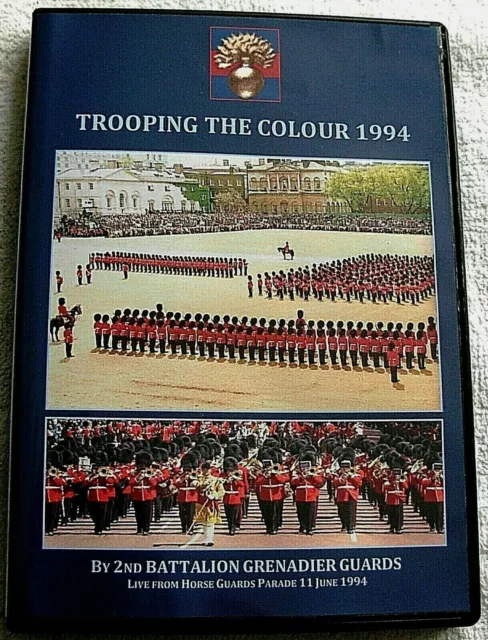1994 TROOPING THE COLOUR - 2ND BATTALION GRENADIER GUARDS (Last as a Bn ...