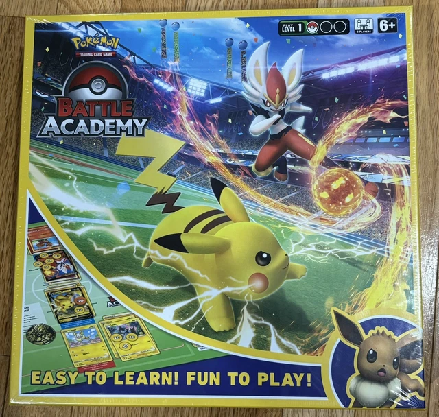 POKEMON TCG BATTLE Academy Board Game 2022 Starter 3 Decks 180 Cards