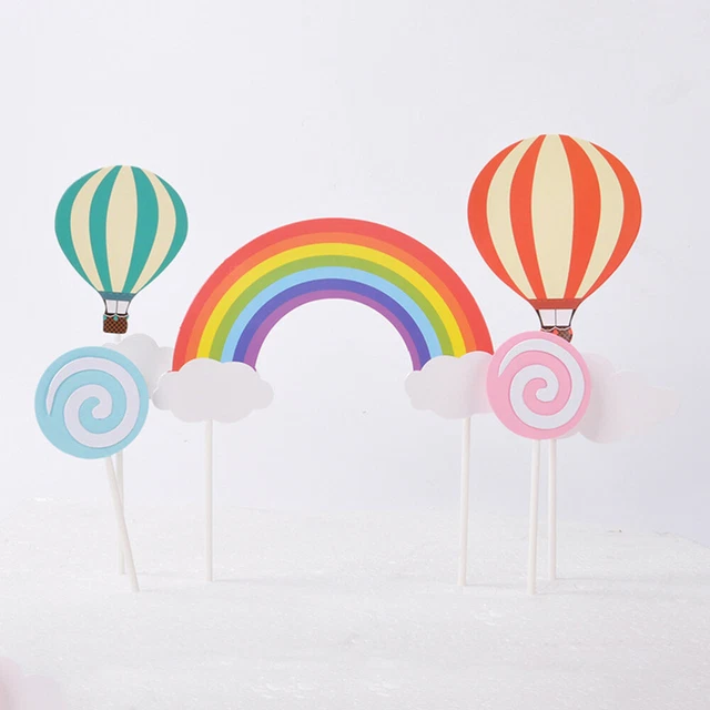 10 Pairs Kids Birthday Cupcake Decor Ingredients Lollipop Baby