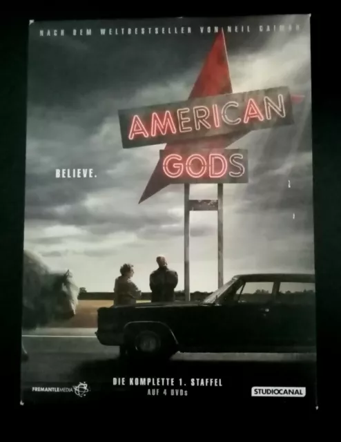 American Gods (1. Staffel), Collector's Edition, DVD, sehr guter Zustand