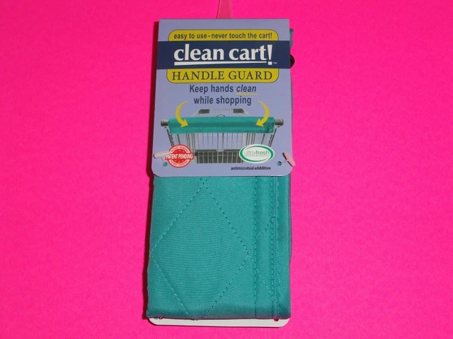 Clean Shopping Cart Handle Guard Reusable Cover Sanitary Washable Wipeable