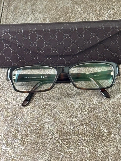 GUCCI GG 1037 TVD Havana Brown Square Eyeglasses 52mm gg1037  display picture 2