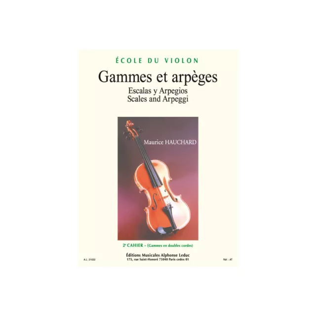 Gammes et Arpeges, Vol.2 - Maurice Hauchard - Violon