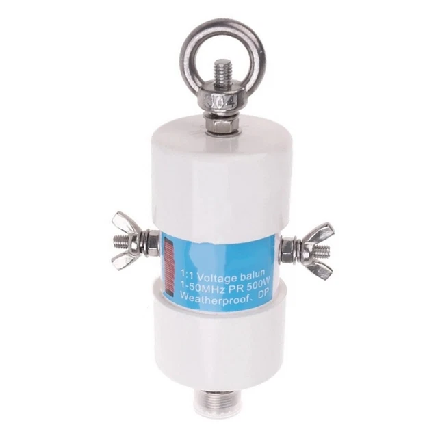 COMPACT UNIVERSAL VOLTAGE Balun for Shortwave Antennas Waterproof 500W ...