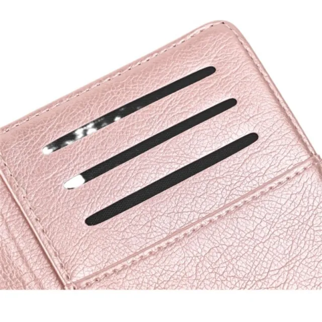 PU Passport Cover with Multiple Compartments Travel Document Holder Practical 3