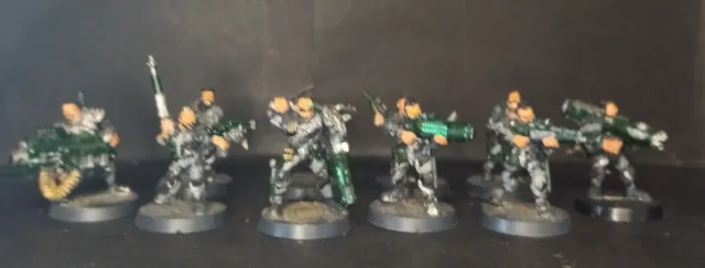 Necromunda gang Van Saar peint métal OOP