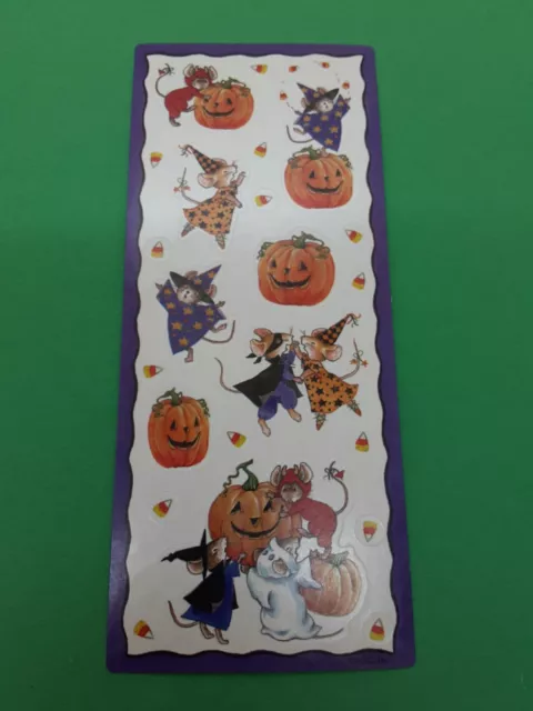 AGC cute Halloween mice sticker strip