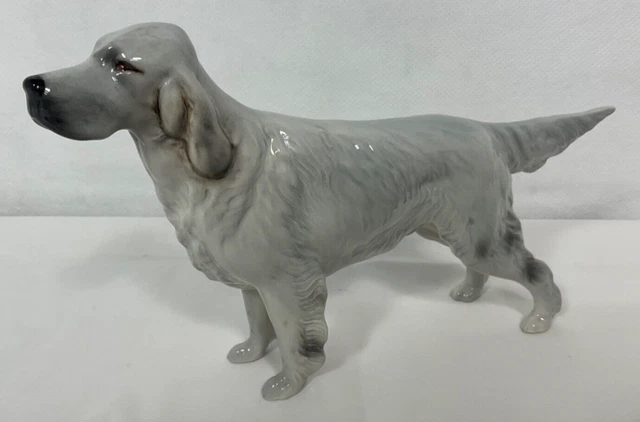 Vintage Beswick England Ch. Bayldone Baronet English Setter Dog Figurine 23cm