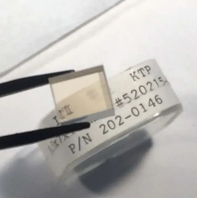 HUGE KTP Crystal ITI Electro Optics 8.5x 7 x 15mm 750nm AR?
