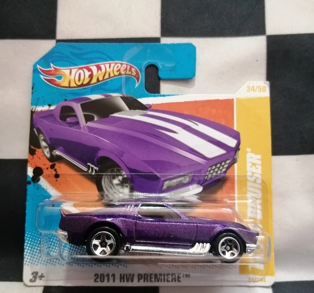 Hot Wheels BLVD Bruiser 2011 HW Premiere - Échelle 1/64 - Long Card Américaine - Excellent État