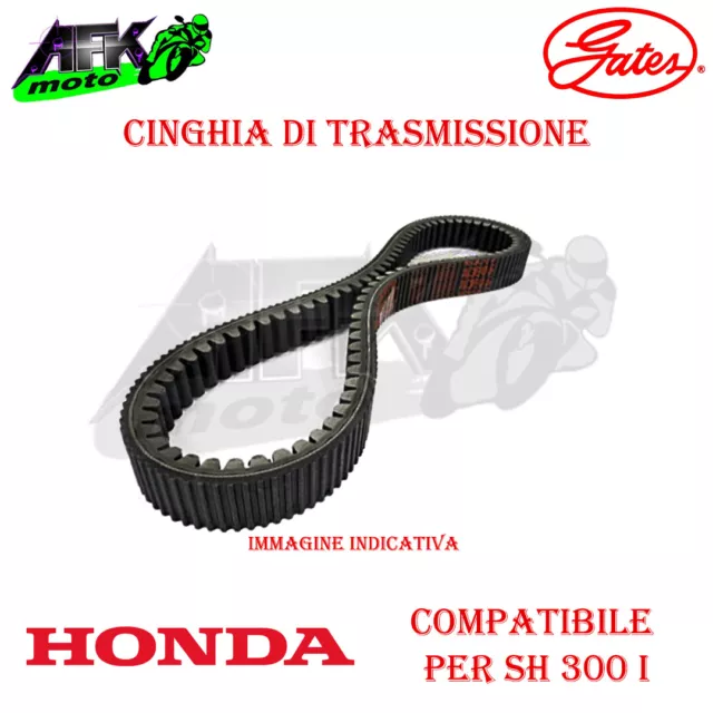 Cinghia di Trasmissione Gates Honda SH 300 i / ABS 2014-2015-2016-2017-2018-2019