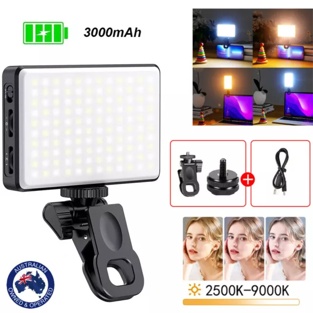 120 LED Mobile Phone Selfie Fill Light Dimmable 2500K-9000K Video Light Portable