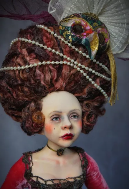 OOAK Art Doll, Fantasy, “Monique” by Anya Anderson. 24,5”