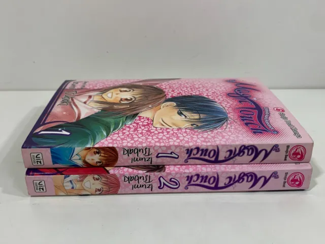Magic Touch Vol 1 & 2 Manga Graphic Novel Lot VIZ Shojo Beat 2009