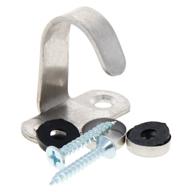 33x35x20mm Hooks Wall Mount Stainless Steel Coat Towel and Hat Hook Hanger