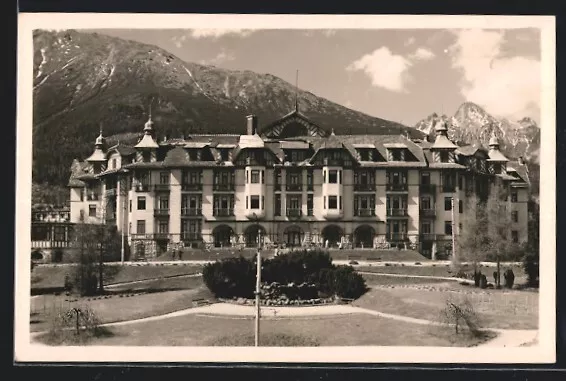 Ansichtskarte Vysoke Tatry, St. Smokovec, Grand Hotel