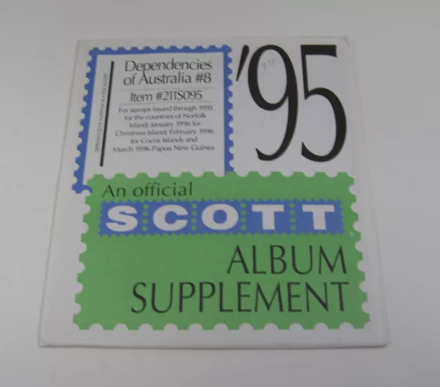 Scott Dependencies of Australia #8 1995 Sealed Item #211S095 Stamp Album Pages