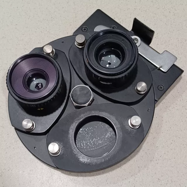 Omega Turret 404-867 enlarging lenses. Rodenstock Rodagon 50mm 2.8 & 80mm 1:5.6