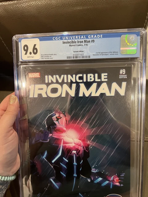 INVINCIBLE IRON MAN #9  CGC9.6  Variant Edition Apocalypse