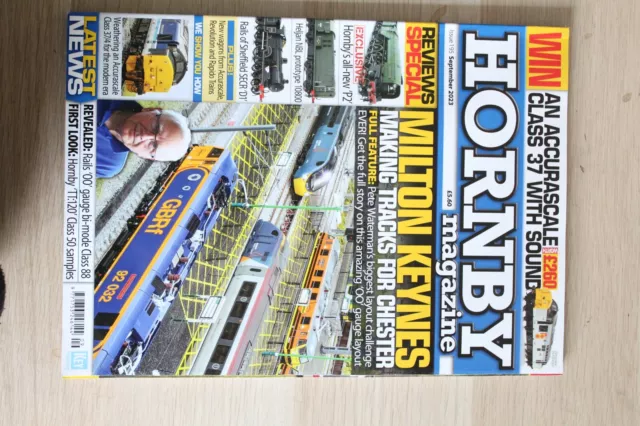Hornby Magazine UK model railway magazine no 195 September 2023 