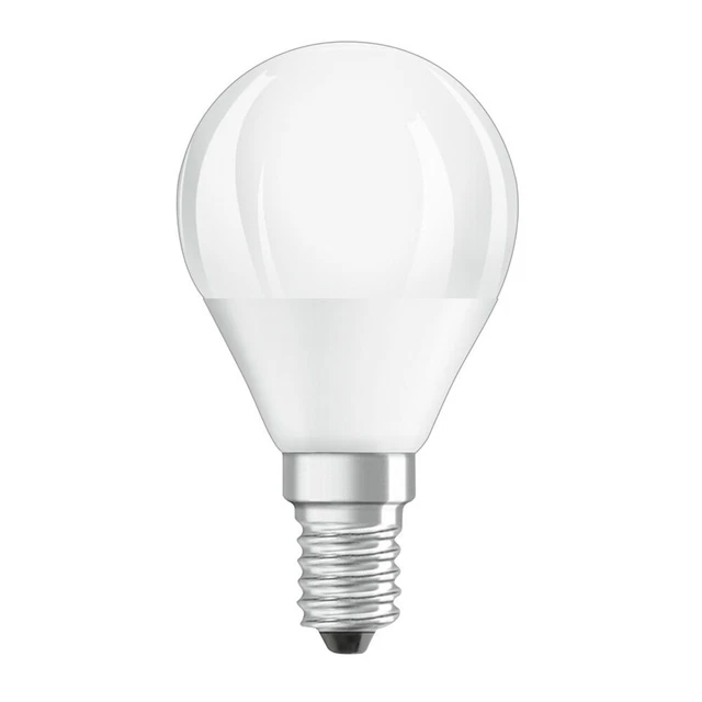 6 x Bellalux LED Tropfen 5W = 40W E14 matt 470lm Kugel 840 neutralweiß 4000K 2
