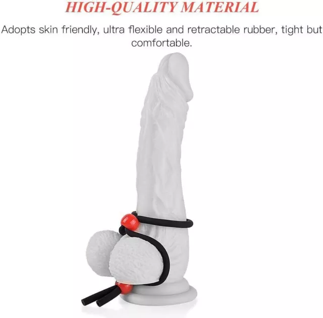 Adjustable-Cock-Sex-Ring-Rope-Penis-Enhancer-Enhancing-Delay-Ejaculation-Toys 2