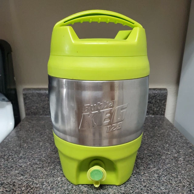 Bubba Keg 128oz 3.8L Stainless Steel Lime Green Large Thermos with Spout