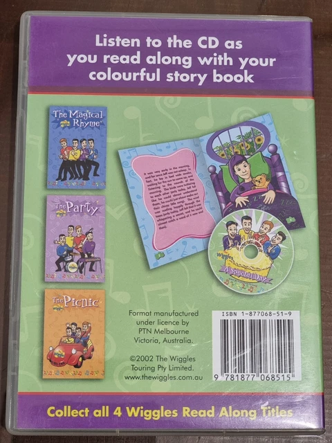 RARE THE WIGGLES Read Along Book And CD A Special Day Original Cast ...