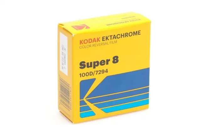 Kodak Ektachrome 100D Color Transparency Film #7294 (Super 8