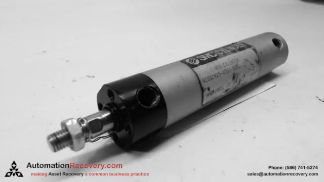 Smc Ncdgcn25-0300-B54L Pneumatic Cylinder Max Press 150 Psi 9.9 Kgf/Cm #119337