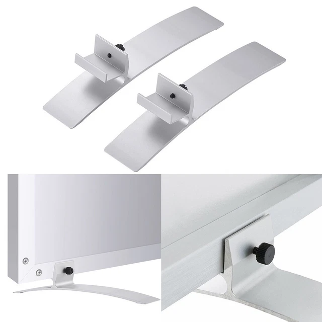 Pieds Réglables En Alliage D'Aluminium Pour Chauffage Infrarouge - Support Stable Pour Panneau Chauffant - Argenté
