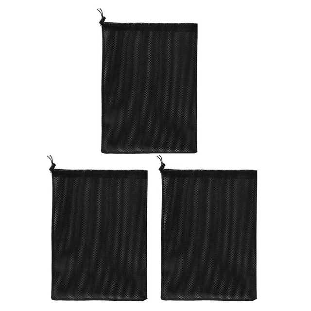 3 PCS Sac En Filet Poche De Filtre Pompe À Eau Piscine D'aquarium