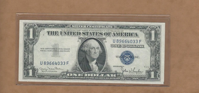 1935 D $1 Silver Certificate (U89664033)   UNC