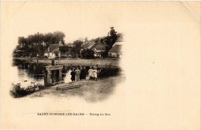 CPA AK St-HONORÉ-les-BAINS - Étang du Seu (518583)