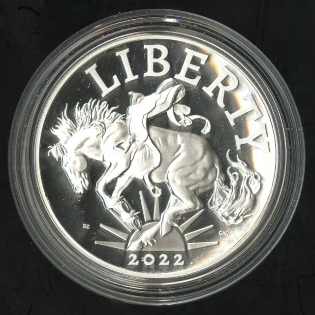 US Coin 2022 American Liberty Silver Medal in OGP NO RESERVE!