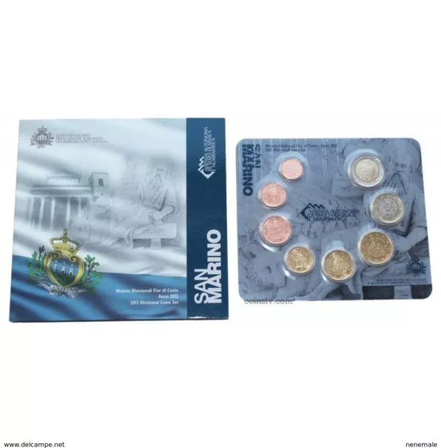 Euro coin set San Marino - 2012 BU