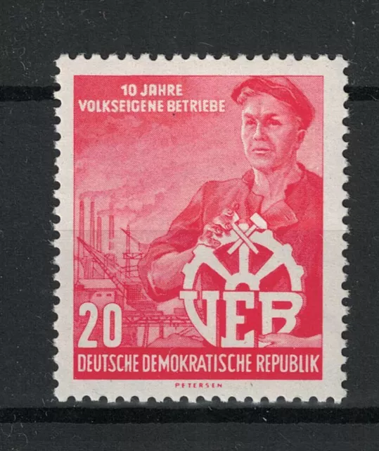 DDR "10 Jahre Volkseigene Betriebe" Mi-Nr. 527 **