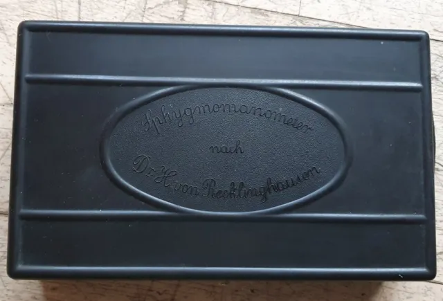 Sphygmomanometer Oscillotonometer Dr. Recklinghausen 1930er Blutdruckmessgerät 2