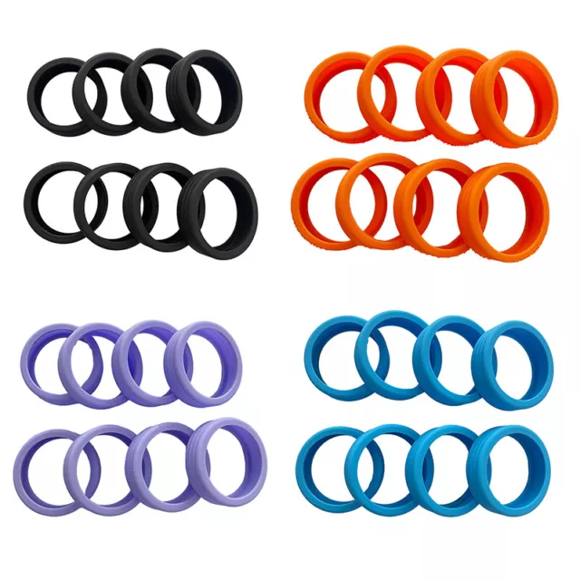 8Pcs Luggage Wheels Protector Silicone Luggage Accessories Wheels Cover For Most