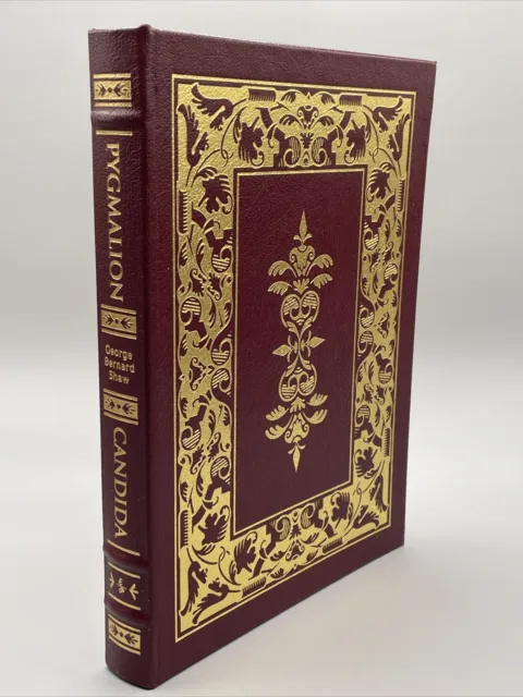 Pygmalion Candida by George Bernard Shaw  - Easton Press Leather & Gold Pages