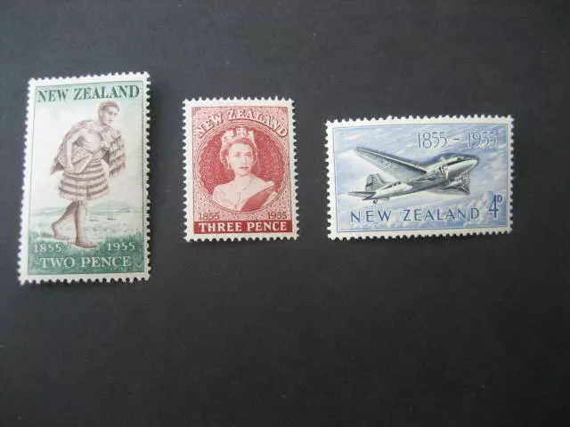 Neuseeland Nhm SET-1955 Centenary Von Briefmarke Sg 739/41