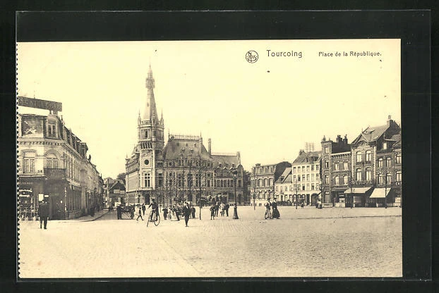 CPA Tourcoing, Place de la République