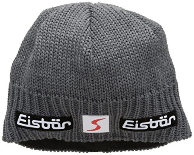 (TG. Taglia unica) Eisbär 403341, Berretto Uomo, Grigio (Antracita), Taglia Uni