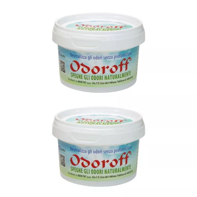 Odoroff 250 gr. elimina odori assorbi odori naturale ( 2 pz )